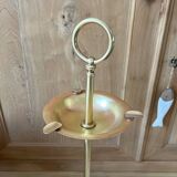 Gold-plated brass ashtray