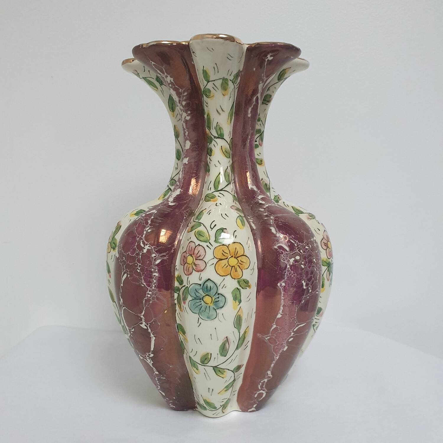 Italian vase by Luigi Anastasi for Gualdo Tadino.