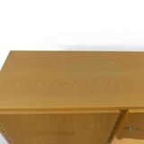 Mid-century brutalist oak sideboard