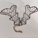 Vintage Christmas tree mesh hanging box