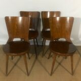 4 vintage Bistro chairs Baumann Mondor