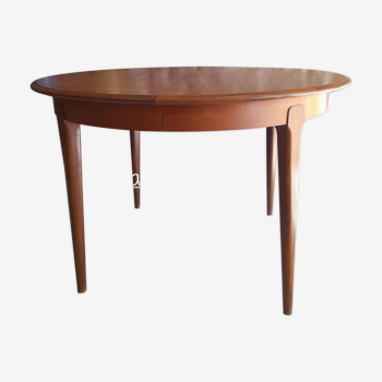 Table ronde scandinave 1960 vintage