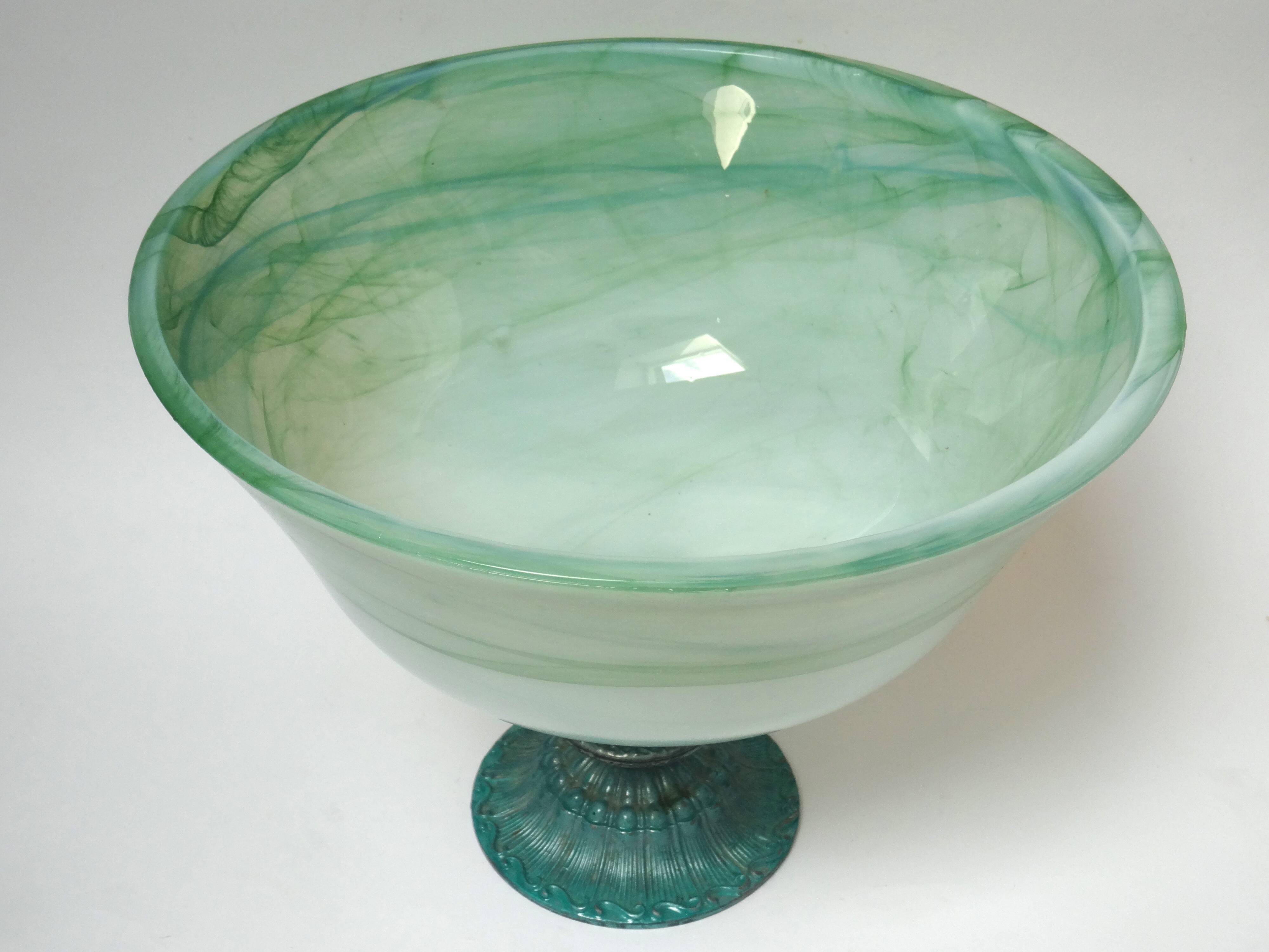 Murano glass fruit cup