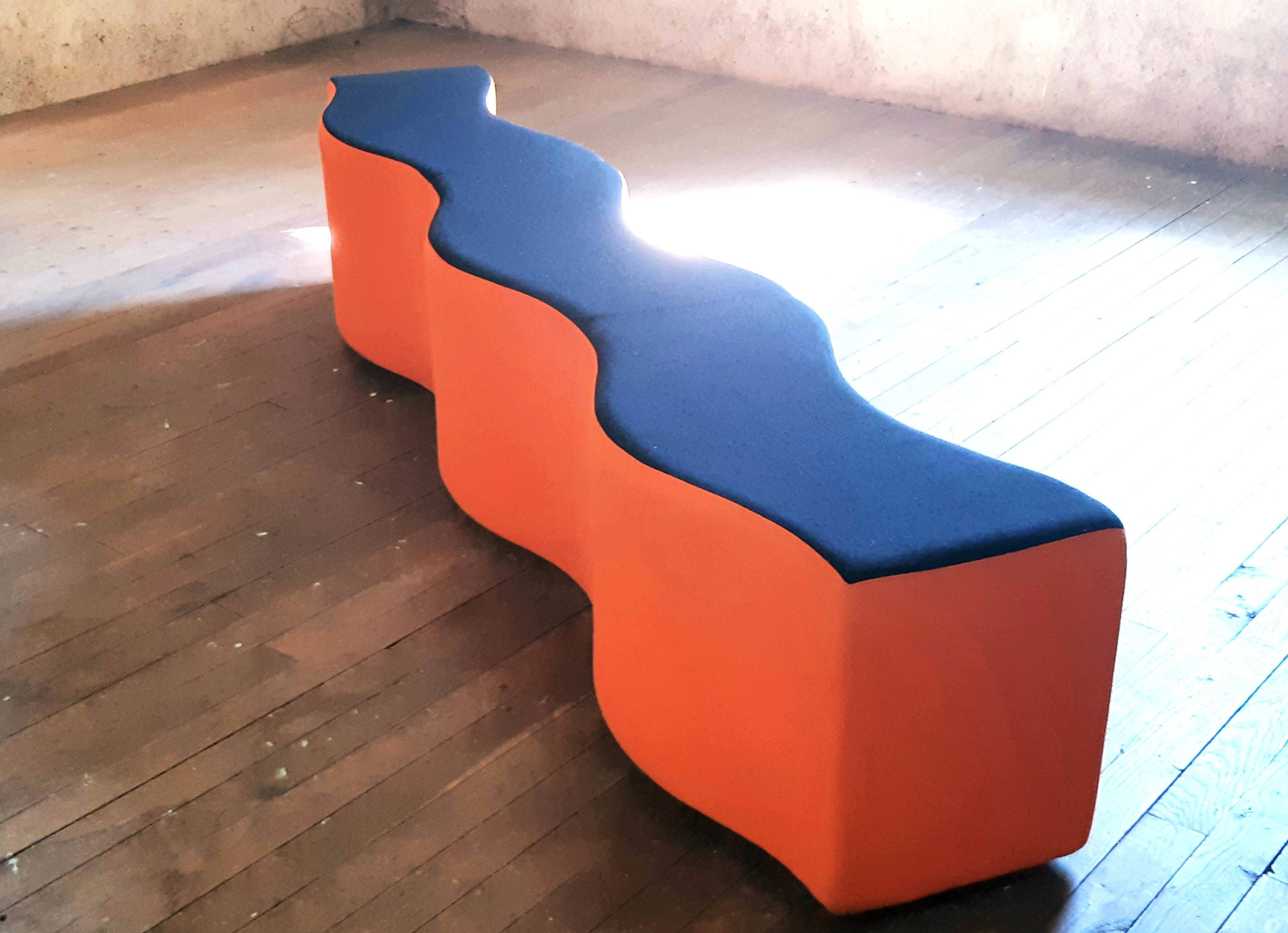 Ripple Bench, design bench by Laurinda Spear