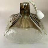 60s 70s lamp light hanging lamp Kalmar Franken KG Tulip glass 60s 70s