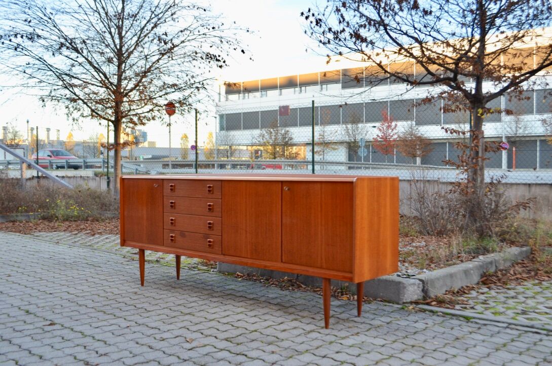 Danish modern teak sideboard