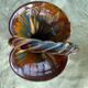 Cup and two baskets glazed sandstone pottery lacourbas with old issoire