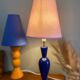 Colorful vintage lamp