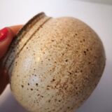 Vintage sandstone pot vase