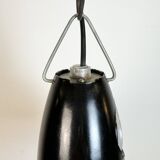 ndustrial Soviet White Enamel Pendant Lamp, 1960s
