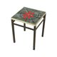 Vintage Square Ceramic Plant Table Tile Table Sixties