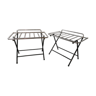 Pair of table luggage rack 1960