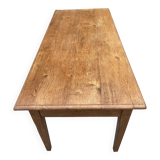 Oak table with a drawer early 20th