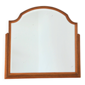 Antique bevelled mirror vintage 1930s