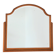 Antique bevelled mirror vintage 1930s