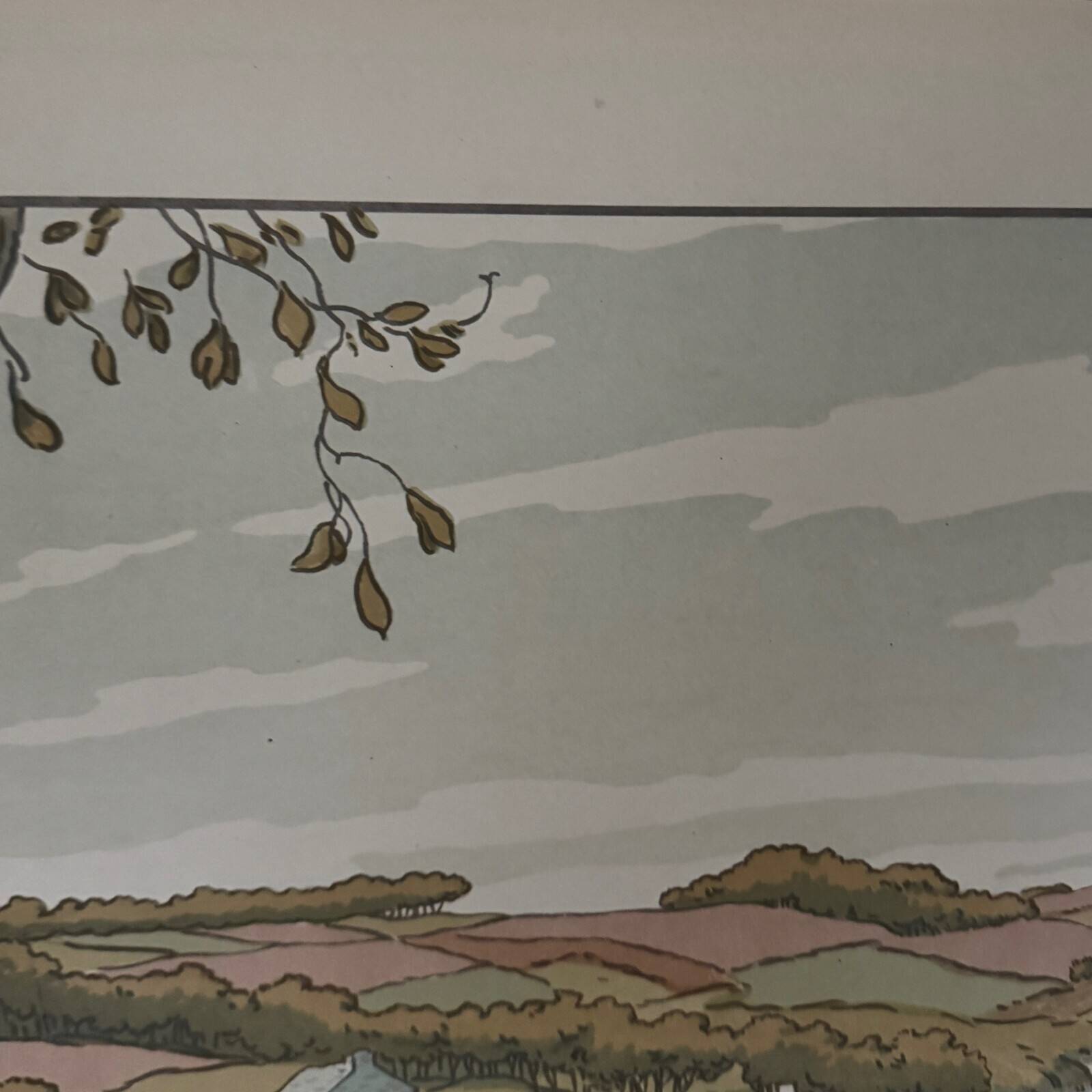 Lithographie par Henri Rivière Les Aspects de la Nature - Le Fleuve
