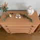 Commode vintage rose blush