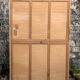 Parisian art deco wardrobe solid raw wood wardrobe