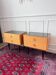 Paire de chevets vintage