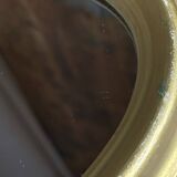 Small Italian oval-shaped mirror