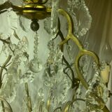 12-branched stamped chandelier