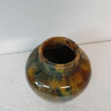 Vase emailed art deco