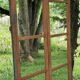 Double-leaf mirror (French window)