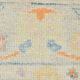 Tapis Oushak moderne bleu clair 6x8, 179x246cm