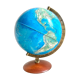 Mappemonde globe terrestre lumineux