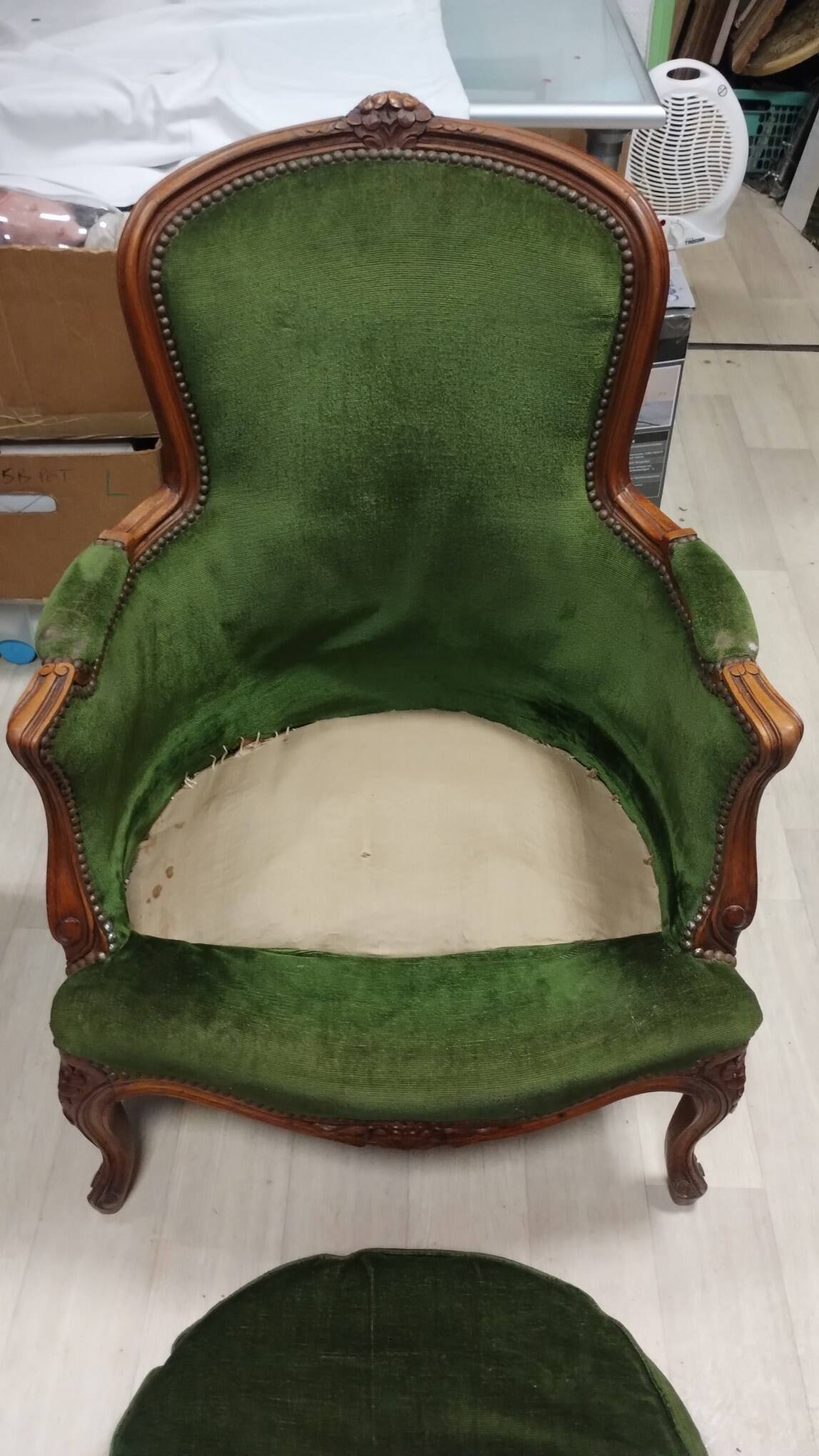 Louis XV bergère style