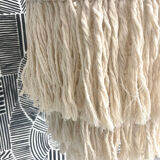 Macramé luminaire