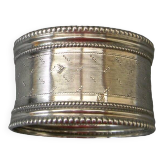 Napkin ring in solid silver. Minerva hallmark.