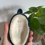 Decorative ceramic duck painted and signed, vintage