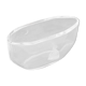 Vase Orrefors gravé par Edvin Ohrstrom