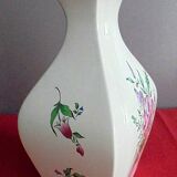 St Clement Lunéville Vase No. 9130 Flower Patterns on 4 Faces