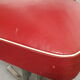 Chaise pivotante skaï bordeau 1960