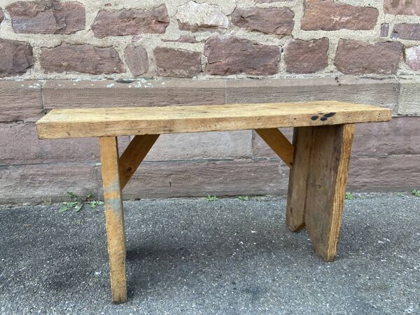 Banc de ferme sapin 1920