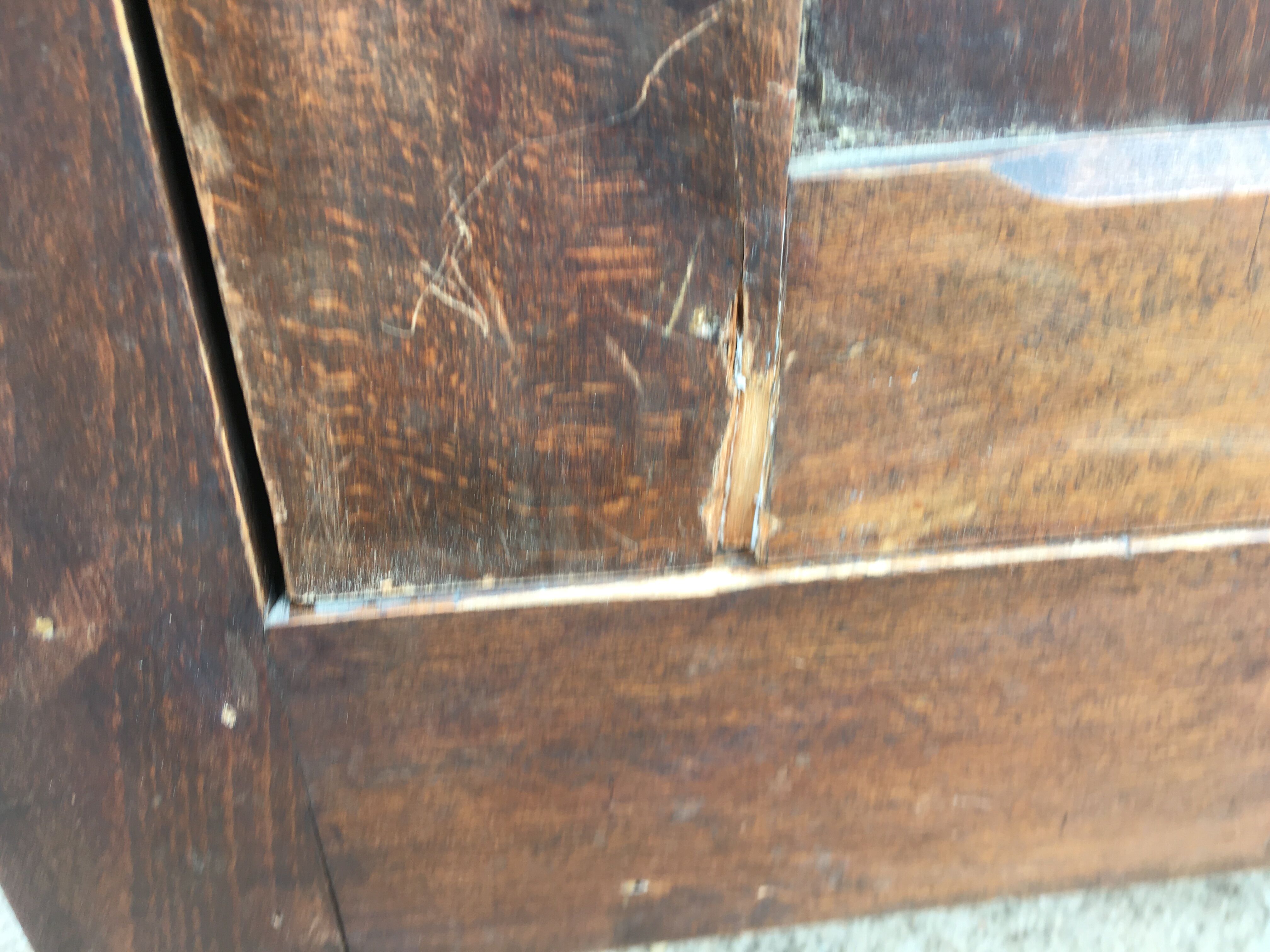 Wardrobe vintage door