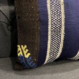 Housse de coussin vintage foncé