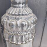 Ancienne bouteille en verre soufflé, 19è