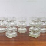 Set of five vases, Carlo Moretti, Italy, 1960s