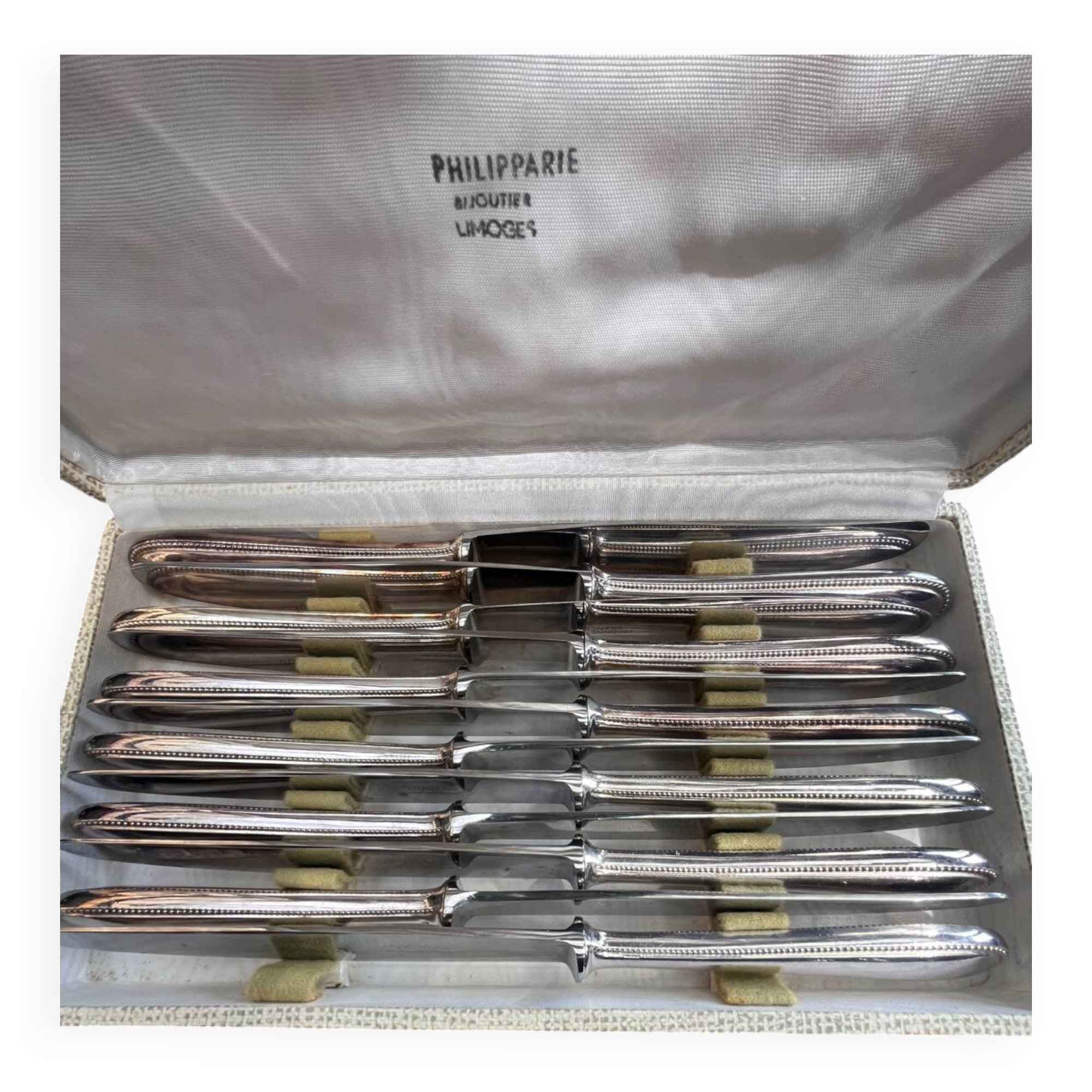 Silver-plated knives