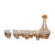 Ensemble carafe et 12 verres