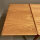 Extendable high table "Scandinavian Design" 1950.