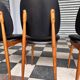 Set of 10 Pegase Baumann chairs