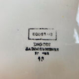 Service 21 assiettes en faïence de Sarreguemines Digoin modèle écossais