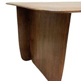 Solid oak coffee table