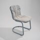 Ensemble de 4 chaises "077" par Studio Cidue pour Cidue, années 1970.