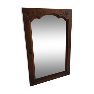 Miroir bois - 30x20cm