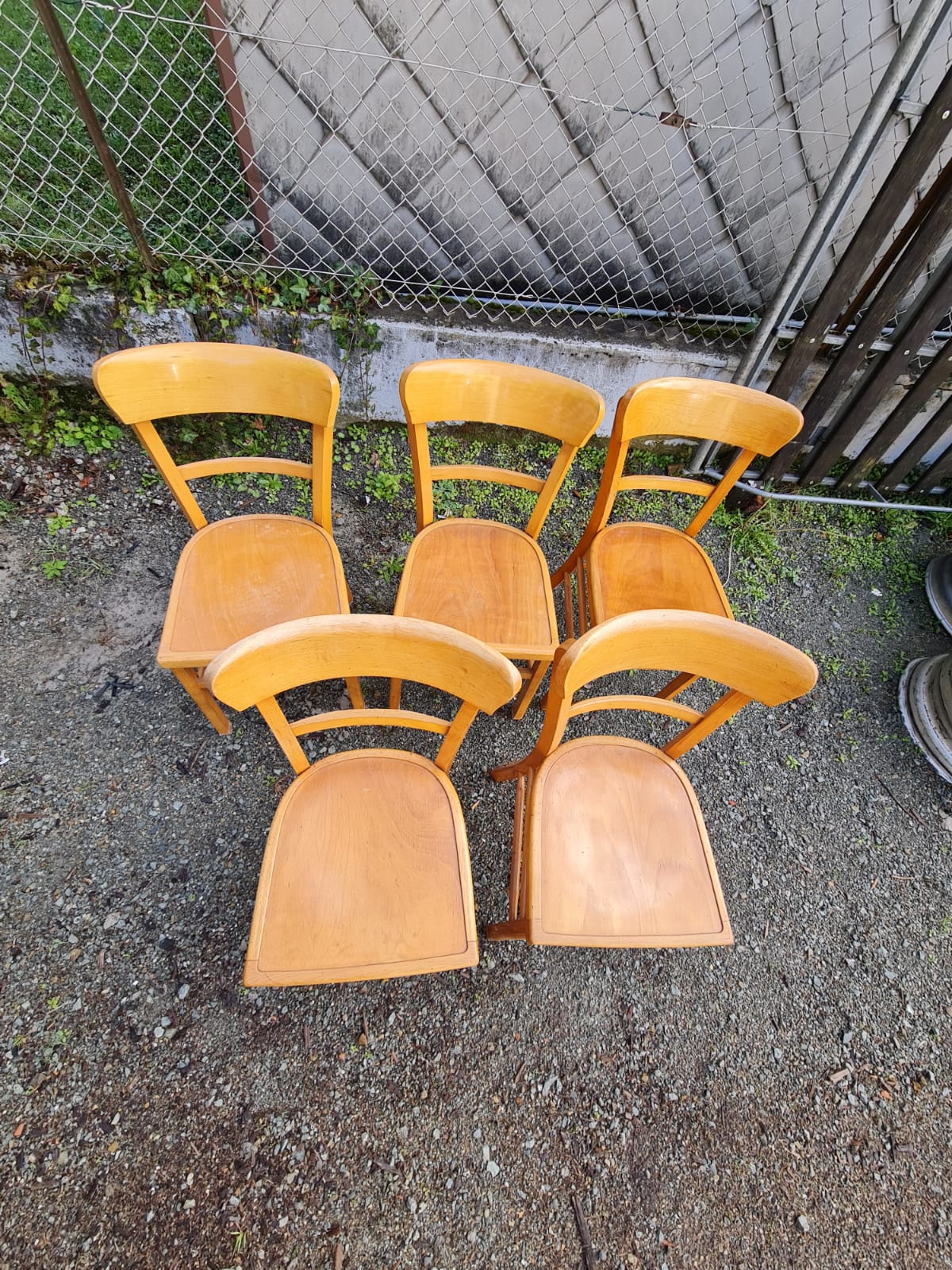 Chaises de bistrot Luterma